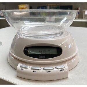 Michael Graves Design Digital Kitchen Scale With Removable Bowl